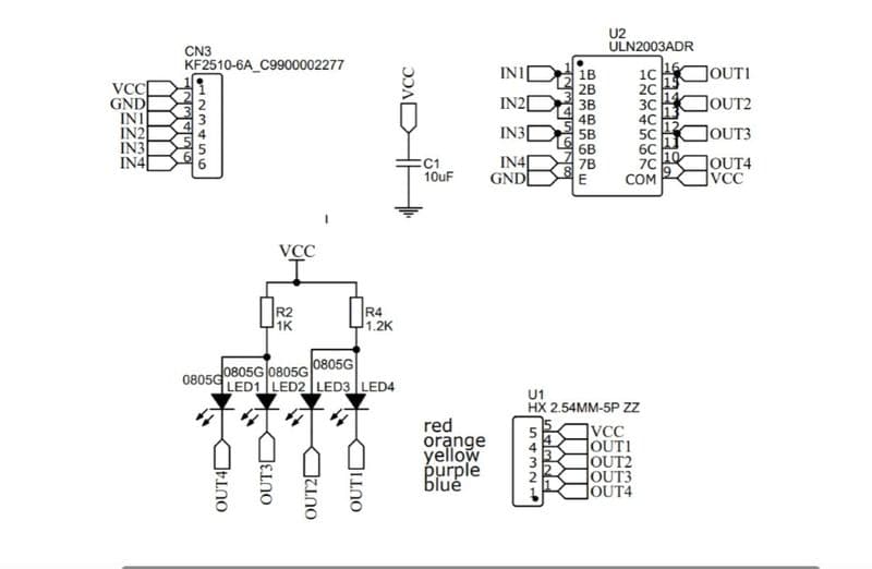 ULN2003 SMD BREAKOUT BOARD 4 CHANNEL ETD11158 - View 3