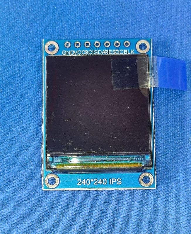 1.3inch IPS Display Module 240x240 SPI ET11164 - View 1