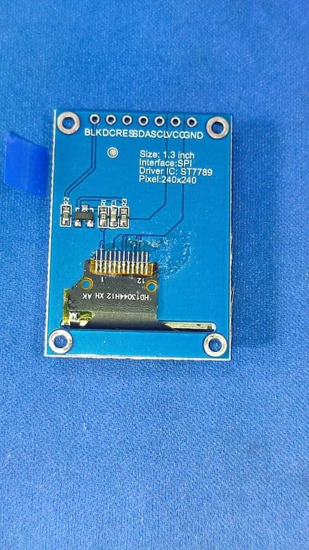 1.3inch IPS Display Module 240x240 SPI ET11164 - View 2