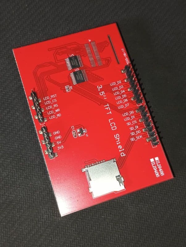 3.5 inch TFT LCD screen Shield ETD11192 - View 1