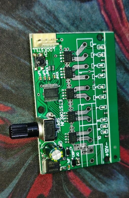 DC Design Chaser 10 / 8 / 6 / 4 Channel 7-15V DC 8A WITH OUT CONNECTOR ETD11229 - View 2