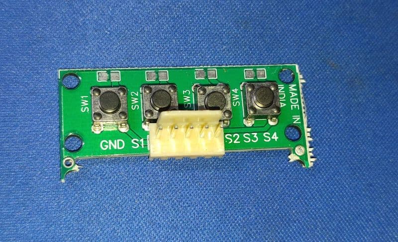 1X4 Keypad module 4 keys Switch ET11244 - View 2