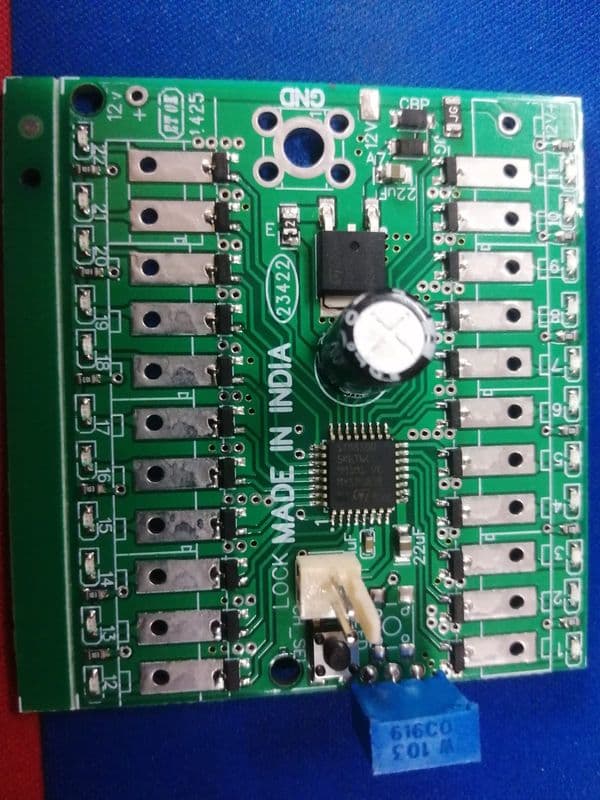 22 Channel DC Design Chaser 5A 7- 12V DC without connector ET11246 - View 1