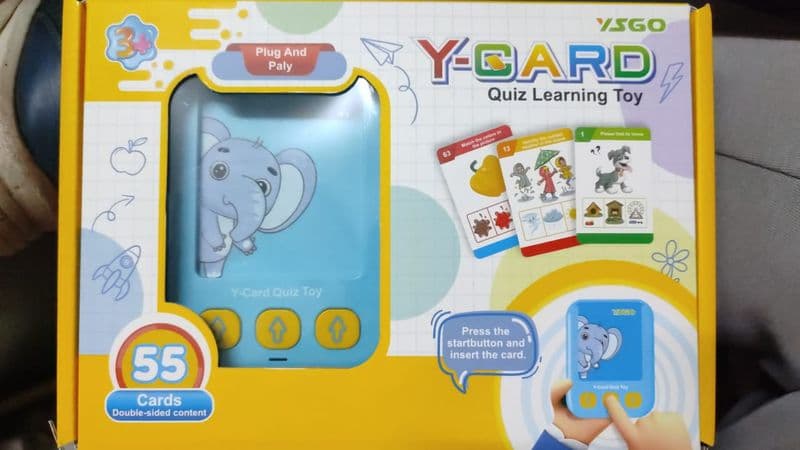 Y - CARD QUIZ LEARINNG TOY STEM KIT ETD11272 - View 2