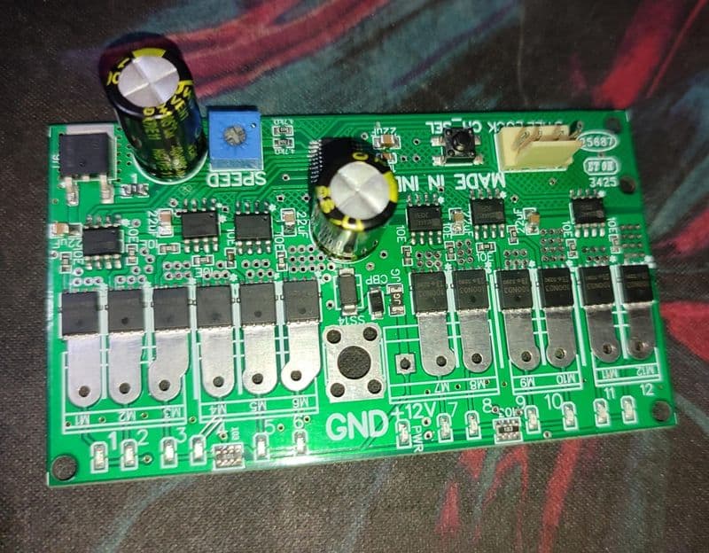 12 Channel 50A 7-15V DC DC Design Chaser without connector ET11281 - View 2