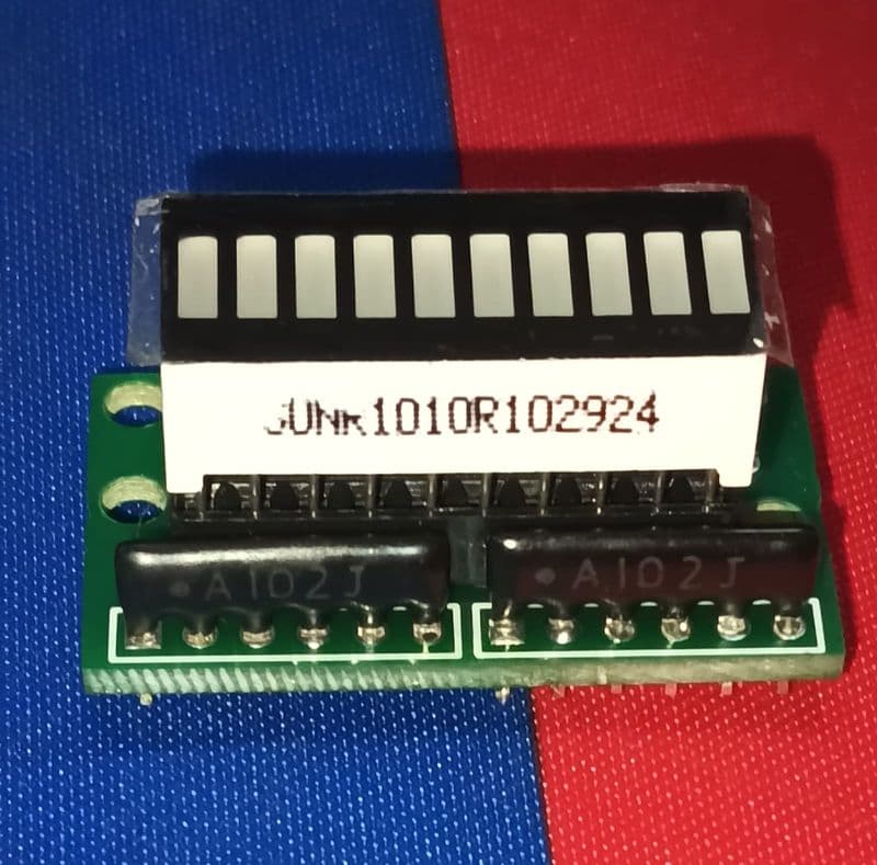 10 Segment LED Display Module 5V ETD11411 - View 2