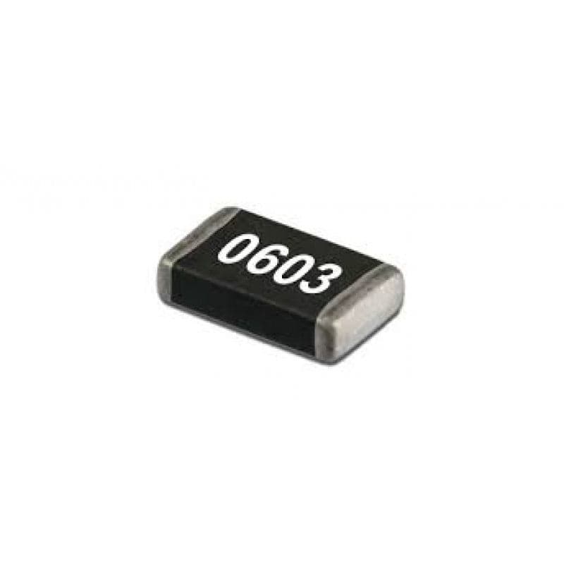 220 OHM 0603 SMD RESISTOR 1/16W 5% tolerance 220R 220e ET9309 - View 1