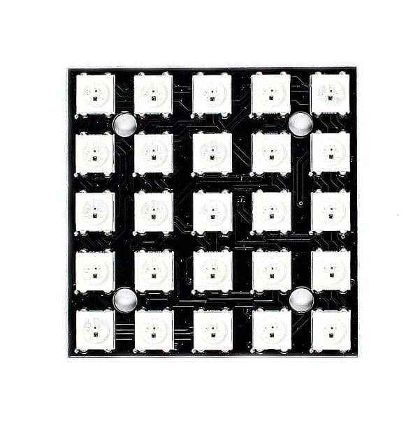 WS2812B 25 Bit LED 5050 RGB pixel Square Module 5*5 ET7192 - View 1