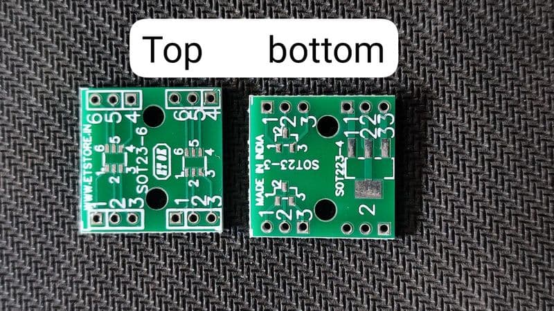 SOT23 SOT23-6 SOT23-3 SOT223-4 BREAKOUT BOARD ET7392 - View 1