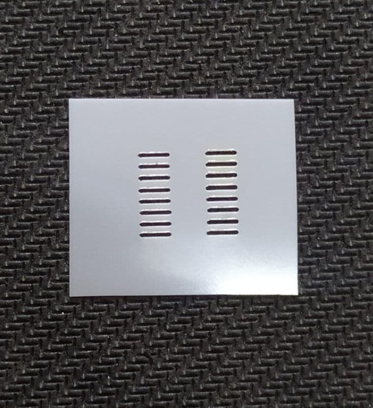SOP14 PLASTIC STENCIL ET7503 - View 1