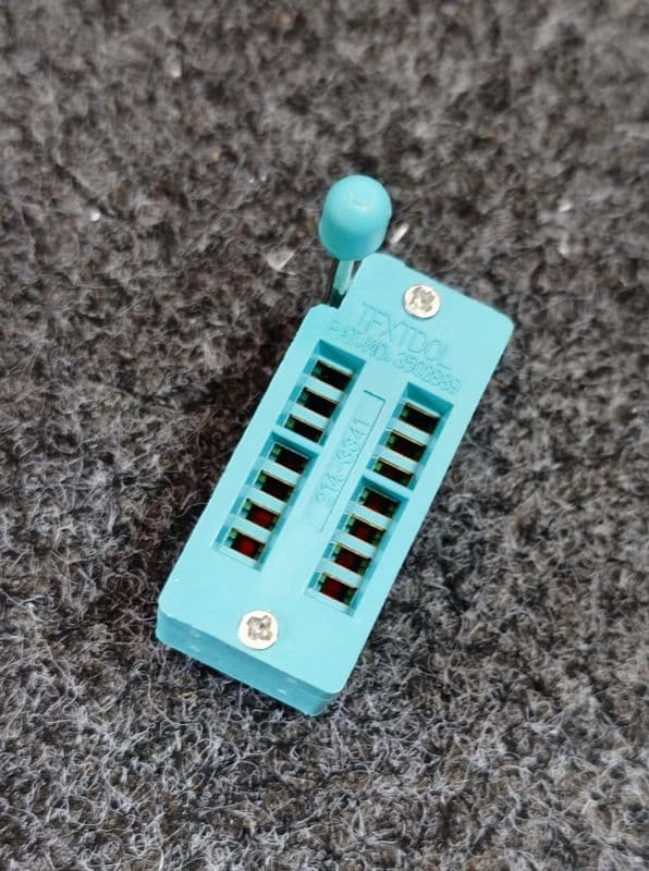 14 Pin ZIF Socket Narrow Body 14PIN ET7569 - View 1