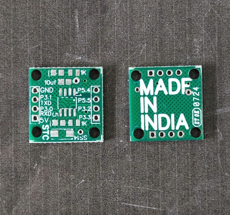 PCB for STC8G1K08 STC8G1K08A 8 PIN development board ET7625 - View 1
