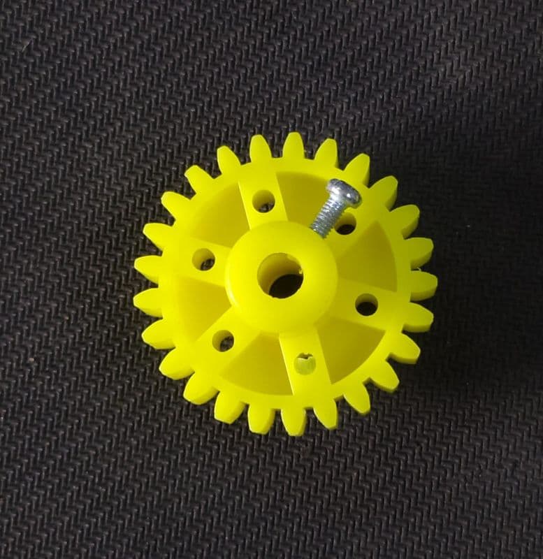 25 Teeth 6mm Flange Coupling gear teeth dc motor outer dia 40mm ET7733 - View 1