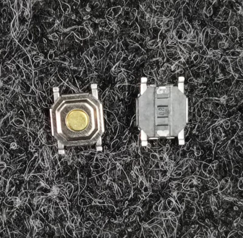 5.2x5.2x1.5mm SMD Tactile micro Switch 4 pin GT-TCA84A-H015-L10AB ET7748 - View 1
