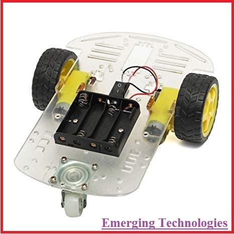 2WD Motor Smart Robot Car Chassis Kit DIY Transparent UNASSEMBLED ET6057 - View 1