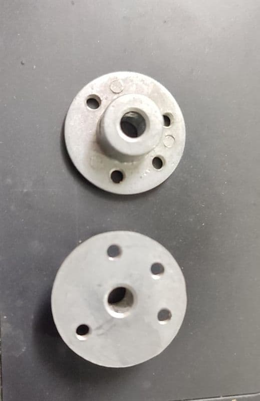 6mm Flange Coupling Fixed Rigid Flange Plate Shaft Connector ET6207 - View 1