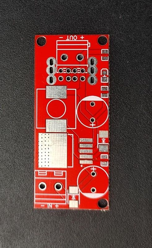 PCB FOR LM2596S FIXED VOLTAGE VERSION 5V OR 3.3V ET6240 - View 1