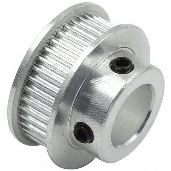 GT2 timing pulley 40 teeth bore 8mm fit for GT2 belt width 6mm aluminum 2GT ET6315 - View 1