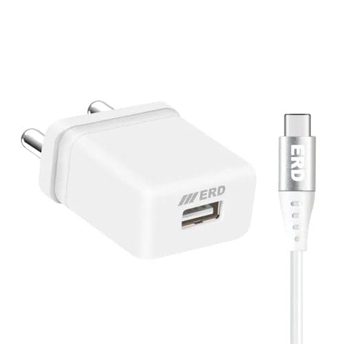 ERD TC-102 5V 2A USB-A Charger with USB-C Cable TC102 ET6450 - View 1