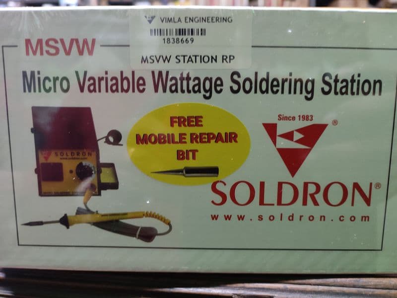 Soldron MSVW Variable Wattage Micro Soldering Station ETL100 - View 2
