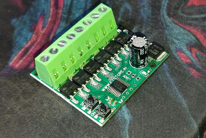 6 DC LIGHT CHASER 7-15v 15A WITH 25 DESIGN,MODE AND SPEED CONTROL ET11056 - View 1