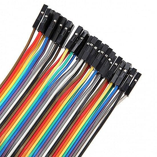 Female to Female Jumper Wires 40Pcs 20cm - View 2