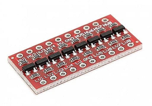 8 Channel Bi-Directional Logic Level Converter Module - View 2