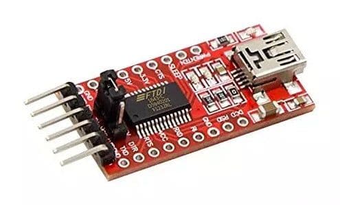 FT232RL USB to TTL 3.3V 5V Serial Adapter Module for Arduino - View 1