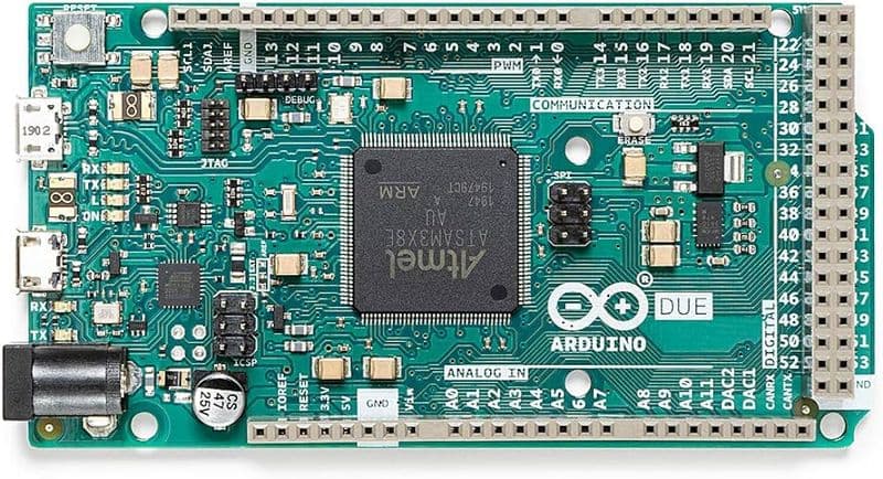 Arduino Due Original with Headers A000062 Motherboard - View 1