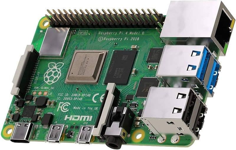 Raspberry Pi 4 Model B (4GB/8GB RAM) - View 1