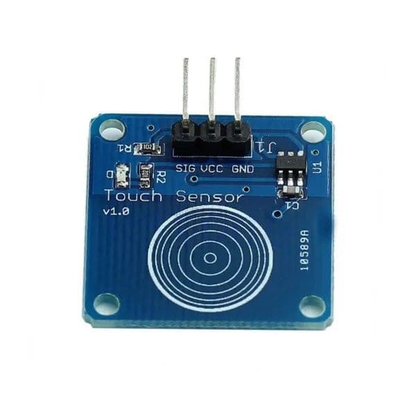 TTP223B Capacitive Single Touch Sensor Module - View 2