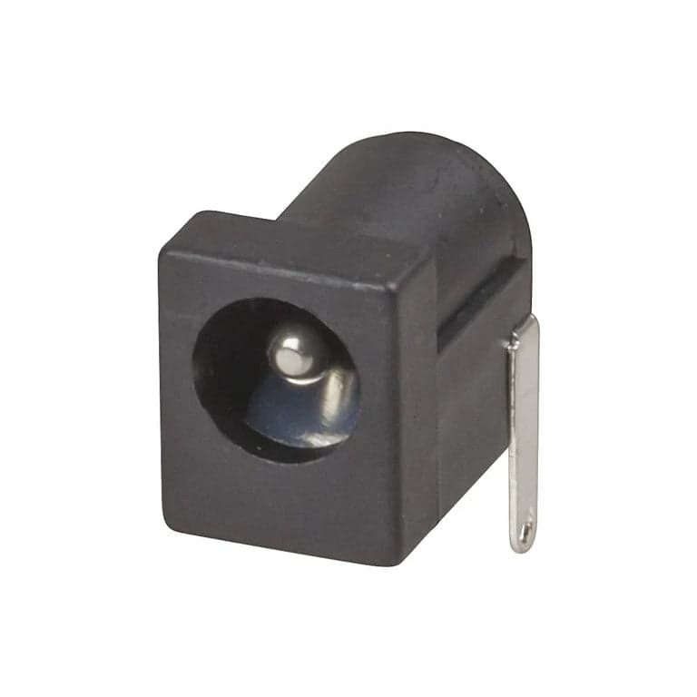 Power Jack PCB Mounted Female Adaptor 5.5 x 2.1 mm - View 1