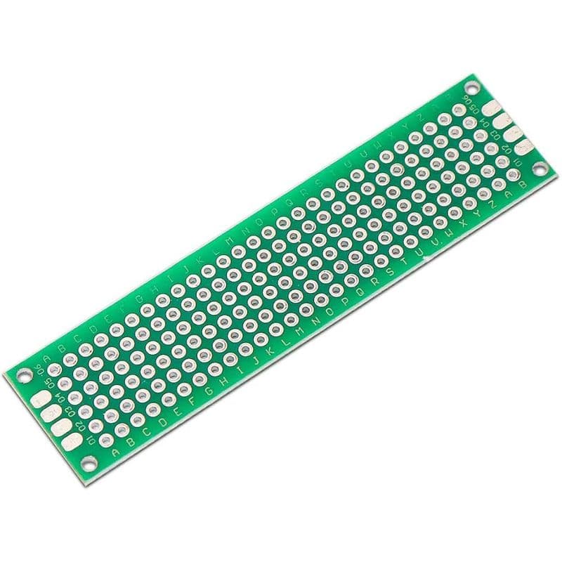 2x8cm Single Sided Universal PCB Prototype Board 2.54mm Pitch - View 2