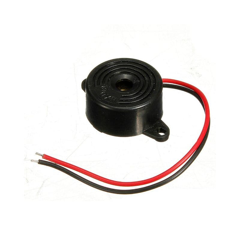 Piezo Big Size Wired 5V Buzzer 30mm Diameter - View 3