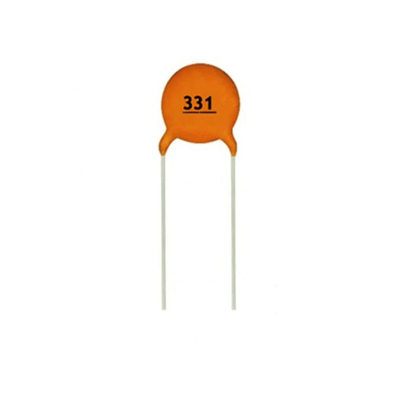 330pF (0.33nF) Ceramic Capacitor 331 - View 1