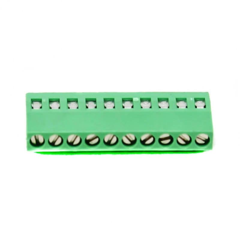 10 Pin Plug-in Screw Terminal Connectors (KF128) Pitch 2.54mm Eco Friendly - View 2