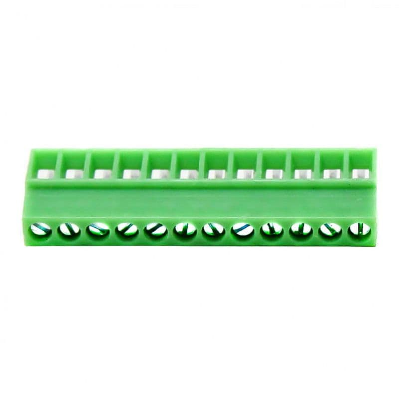 12 Pin Plug-in Screw Terminal Connectors (KF128) Pitch 2.54mm Eco Friendly - View 1