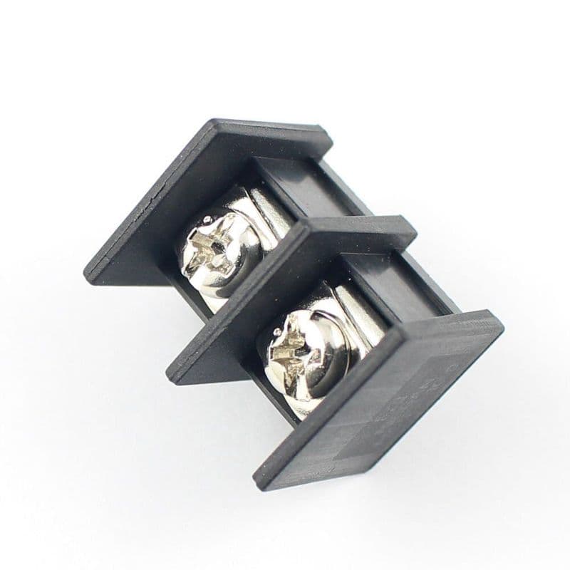 HB9500 Power Terminal Block Pitch 9.5mm 300V 25A 2Pin Black - View 1