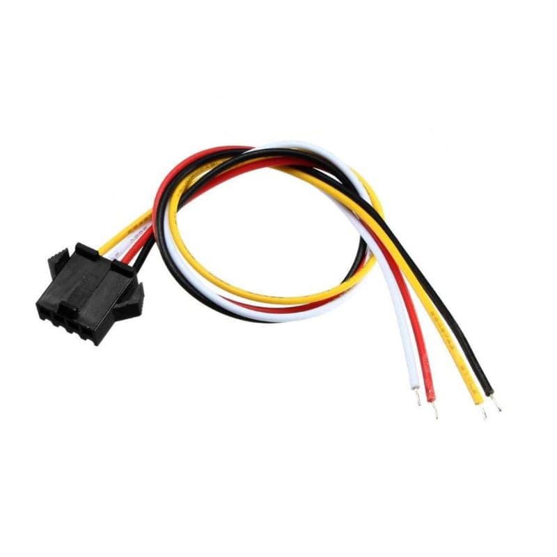 4 Pin SM Male Connector With 15cm Cable Wire - View 1
