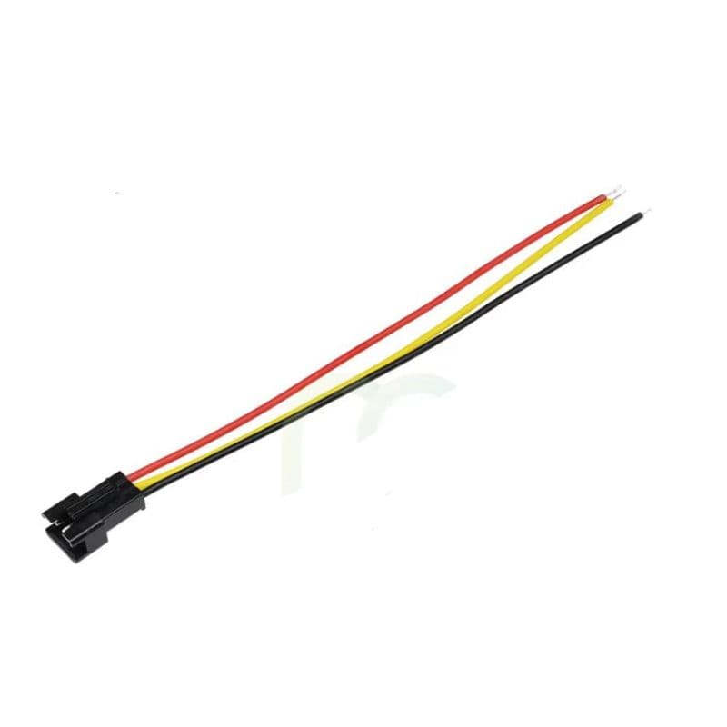 3 Pin SM Female Connector With 15cm Cable Wire - View 2