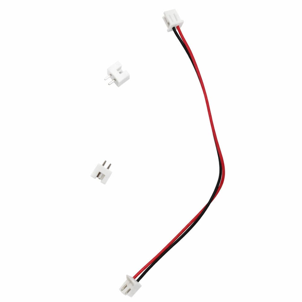 2P Locking Pin XH2.54mm Connector Dual Head, Male and Female both 150mm - View 1