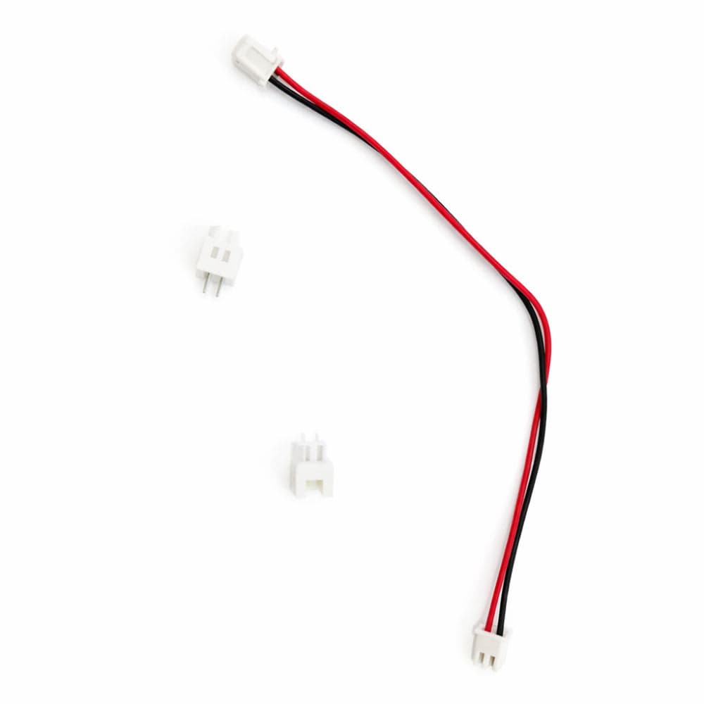 2P Locking Pin XH2.54mm Connector Dual Head, Male and Female both 150mm - View 2