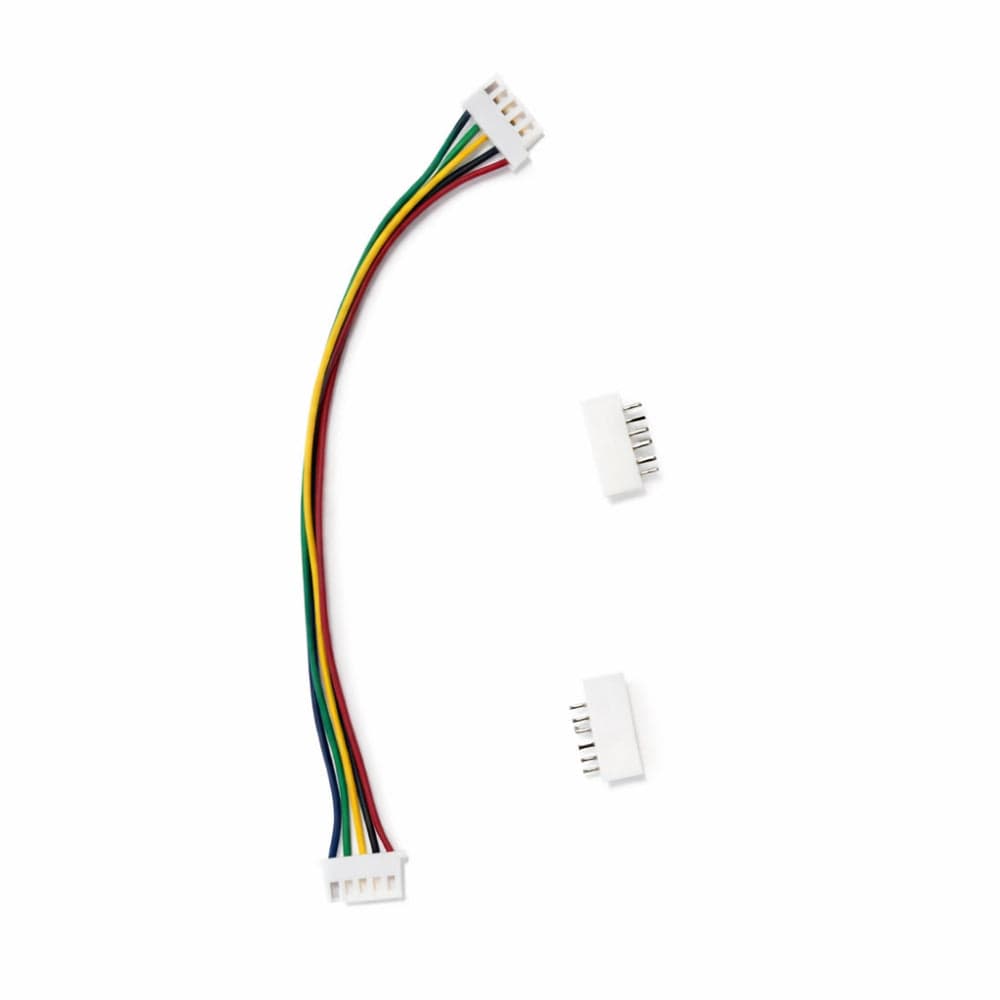5P Locking Pin XH2.54mm Connector DUal Head, Male and Female both 150mm - View 2