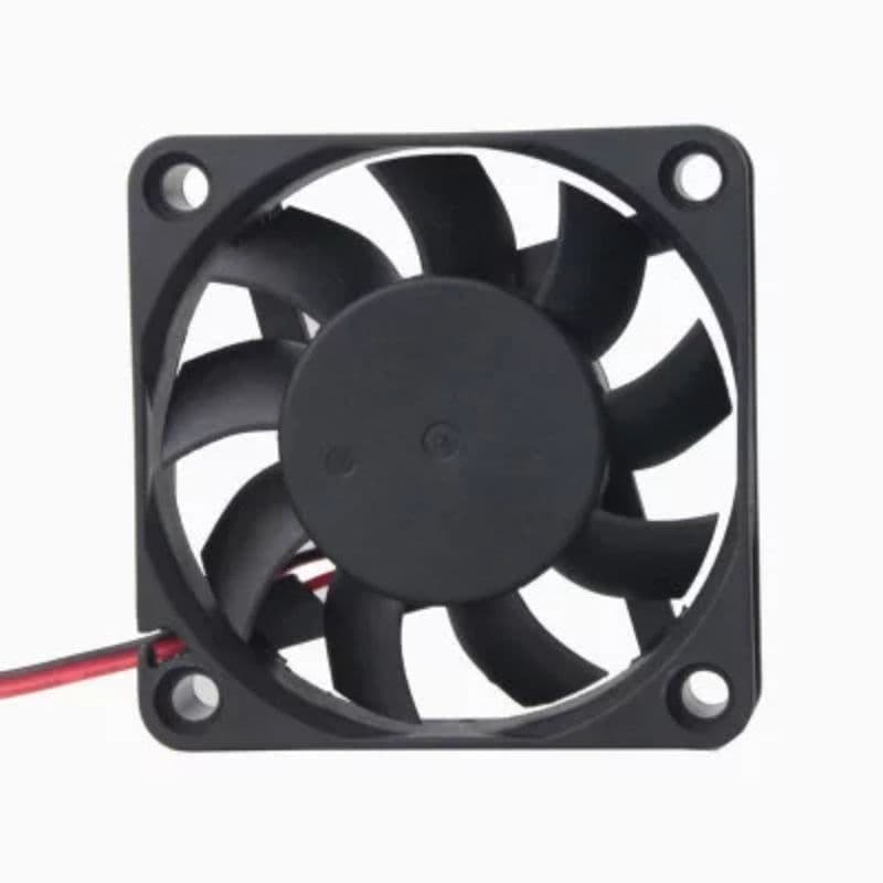 DC 12V Cooling Small Fan 6015 6x6x1.5cm with cable - View 2