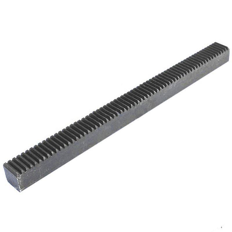 0.5 Module 8mm width x10mm height x 500mm 45 steel mechanical rack holless Only Rack - View 1