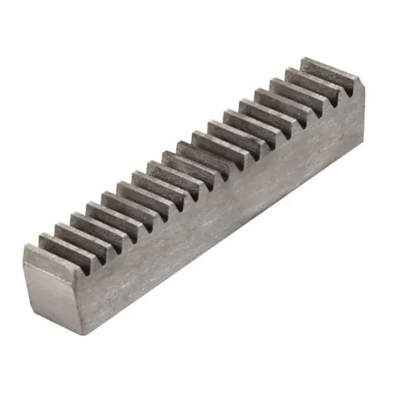 0.5 Module 8mm width x10mm height x 500mm 45 steel mechanical rack holless Only Rack - View 3