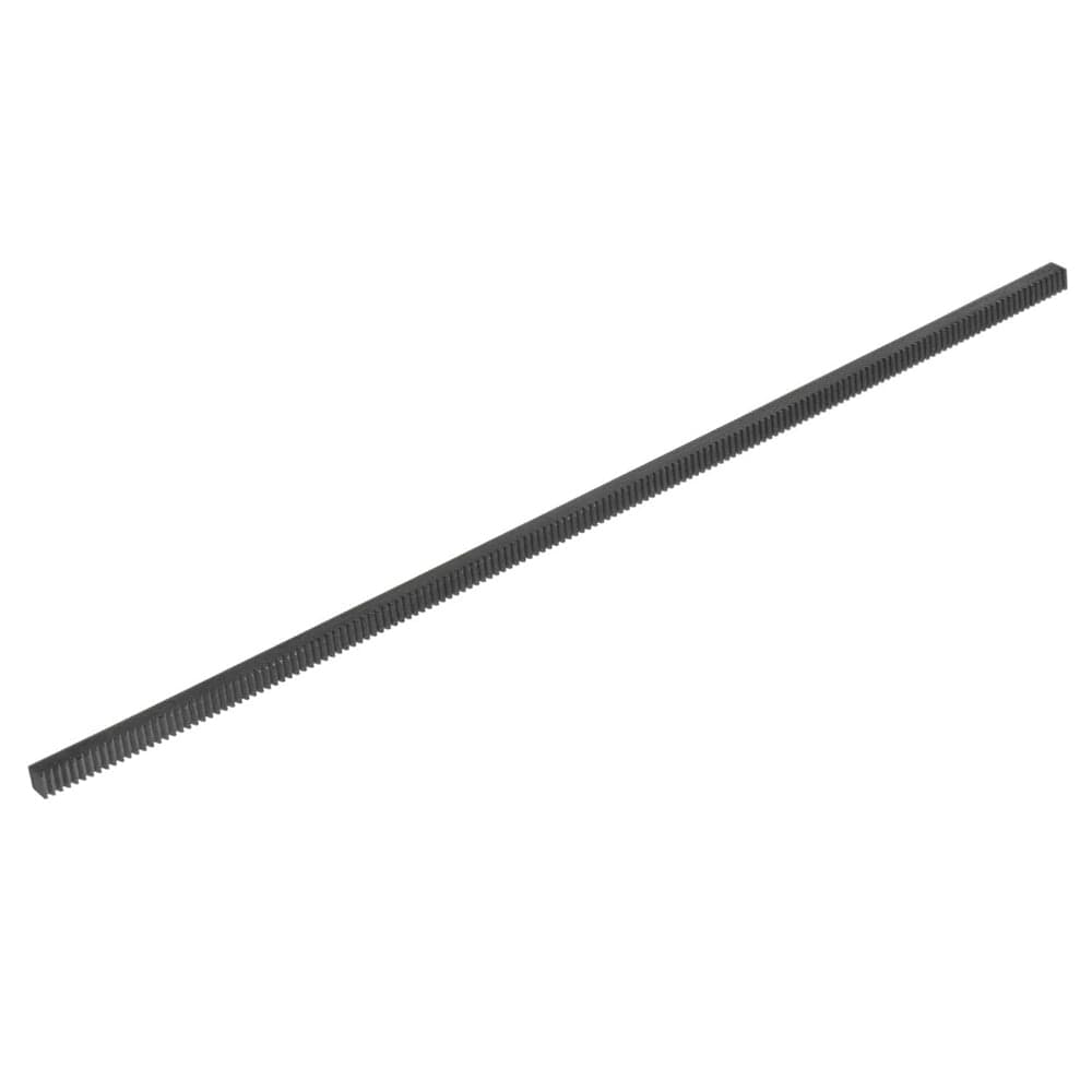 1 Module 15mm width x15mm high x 500mm 45 steel mechanical rack holless Only Rack - View 2