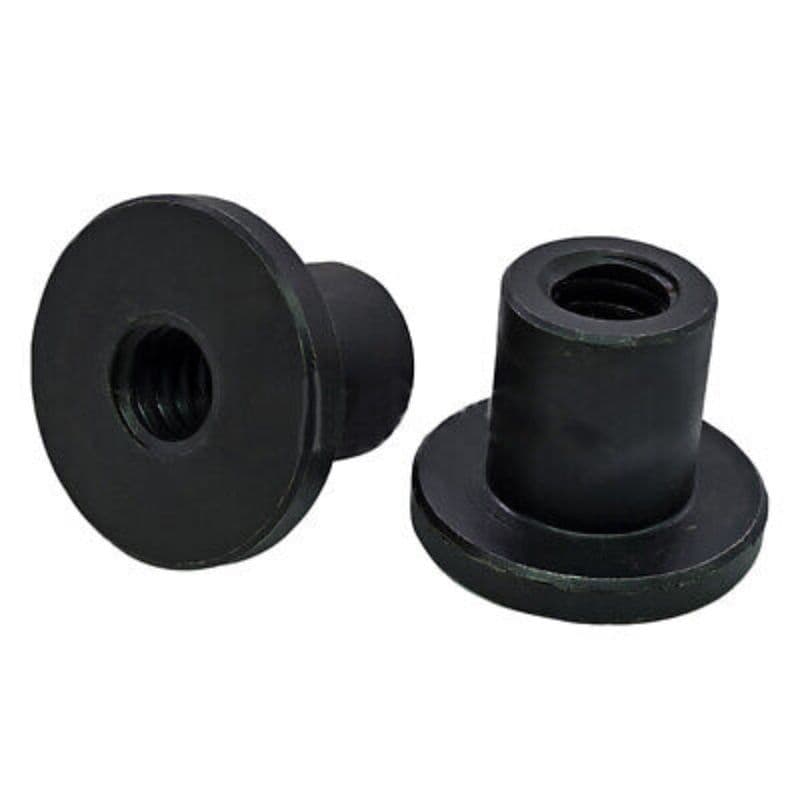T30x6 Black Round Flange Shaft Coupling 45 Steel T-Shape Nuts - View 2