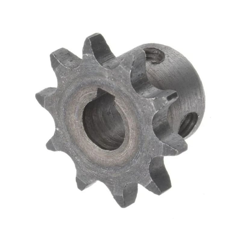 4-Point Sprocket 08B 10 Teeth 10mm Hole Industrial Gear 45 Steel With 4mm Key - View 2