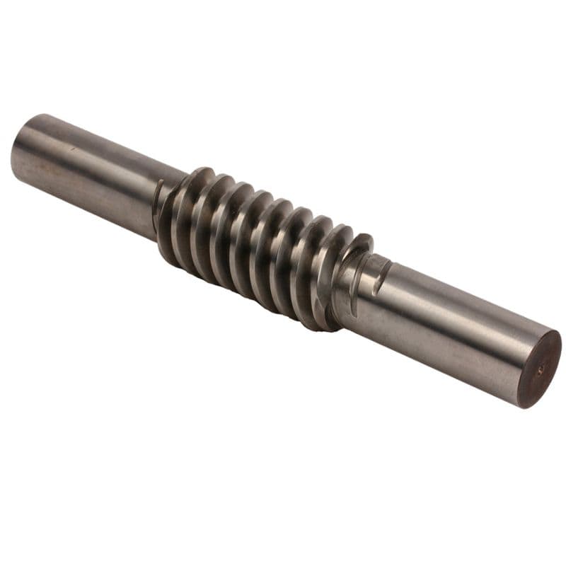 0.5 Module Diameter 6mm 45 Steel LType Worm Rod - View 1